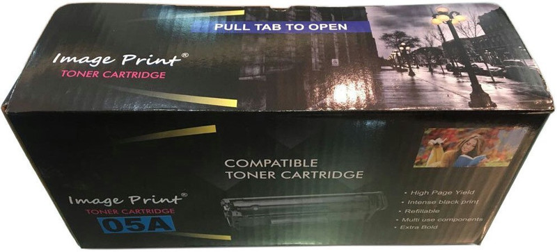 image print C505A / P2035 / P2035n / Laserjet P2055 / M401n / Pro 400 Single Color Ink Toner(Black)
