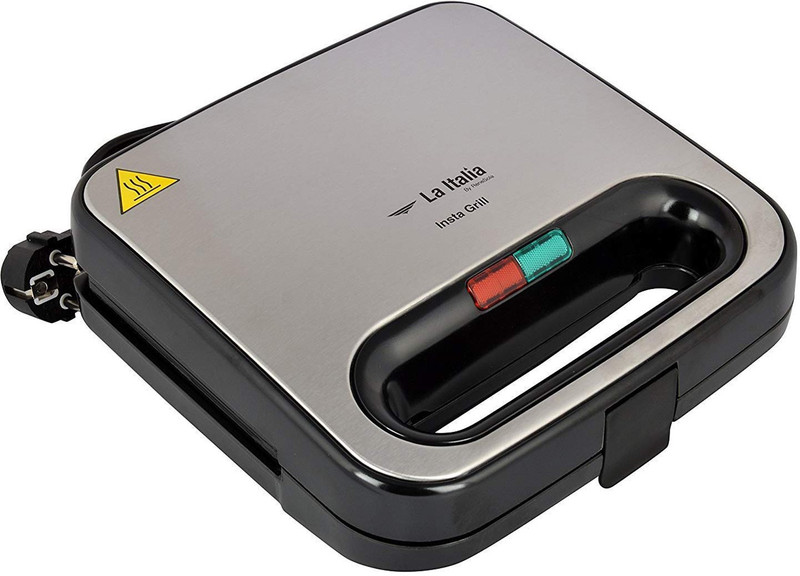 La Italia By Renesola INSTA Grill Maker 2 Years (On Site Warranty) Grill(Black, Stainless Steel Finish)