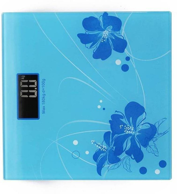 GADGET TREE Personal Body Weight Machine Digital Blue Glass Weighing Scale (Blue) Weighing Scale(Blue)