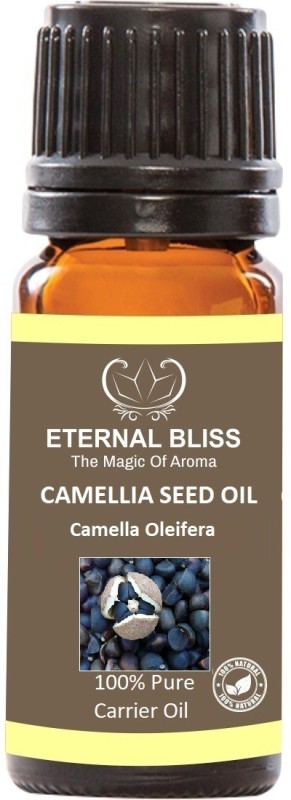 Eternal Bliss Camellia Seed Cold Pressed Carrier oil (50 ml) - Pure Natural & Therapeutic Grade Oil For Aromatherapy Body Massage, Skin Care, Hair Care & Hair ReGrowth Hair Oil||Camellia Seed Oil||Virgin Camellia Seed oil||Pure Camellia Seed Oil(50)