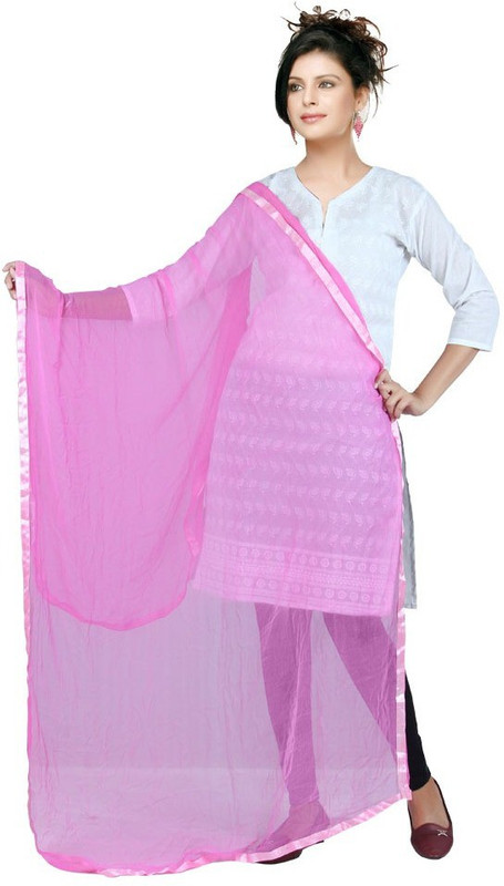 dupatta store Chiffon Solid Women Dupatta