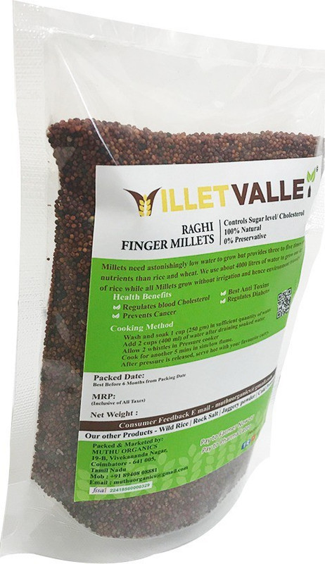 millet valley RAGHI MILLET 4.5KG UNPOLISHED Finger Millet(4500 g)