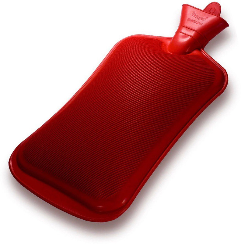 CRETO Best Quality Pain Reliever Non Electric Rubber 1 L Hot Water Bag(Red)