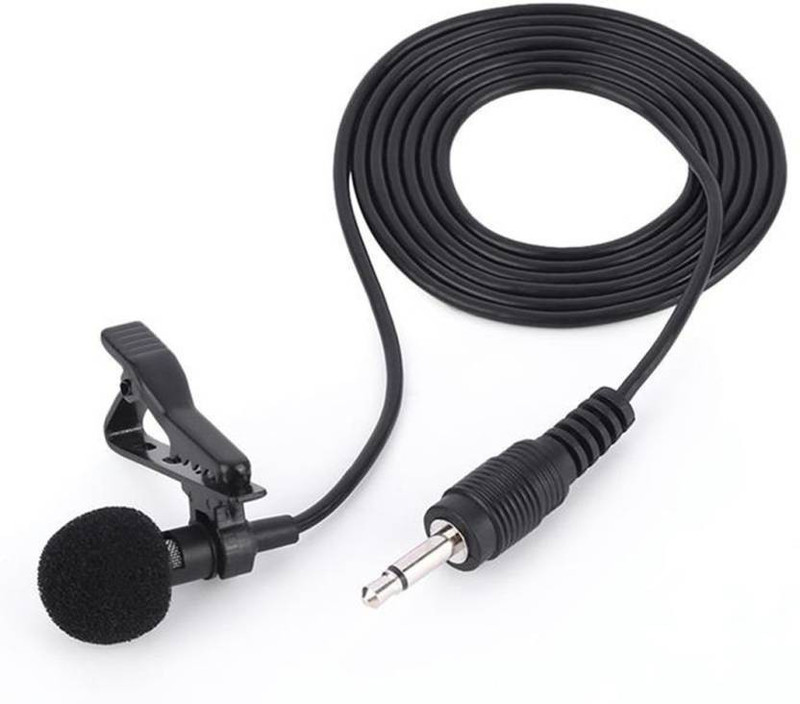 nick jones COLLAR MIC Noise Cancelling 3.5mm Clip Microphone M33 Microphone