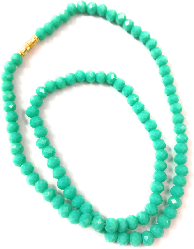 akshara jewels Necklace opaque Big Beads Firoza mala designer and stylish feel like diva for girls and women for traditional looking Beads Yellow Gold Plated Brass Necklace Beads Brass Plated Brass Necklace Moonstone Gold-plated Plated Brass Chain Moonstone Gold-plated Plated Brass Chain