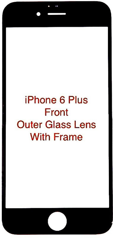 meemobilewala Front Screen Replacement Touch Screen Glass Lens With Frame LCD 5.5 inch Replacement Screen(Apple)