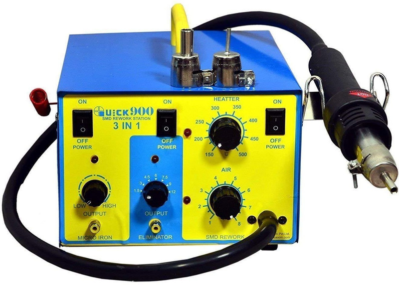 Buy DMK QUICK 900, 3 in 1 SMD Rework Station hot air with 12W Micro