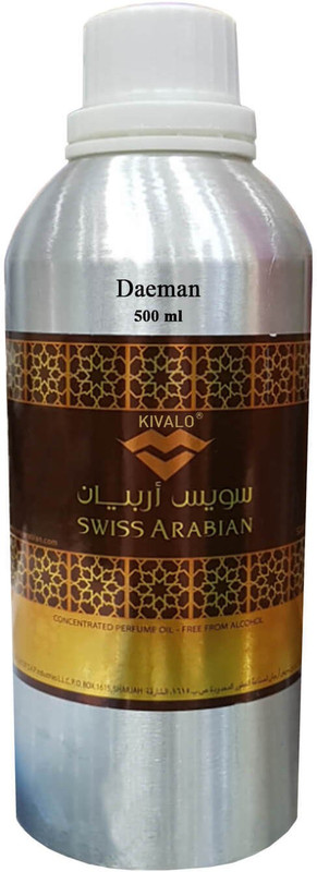 Kivalo Ⓡ Daeman Fragrance Swiss Arabian Imported Pure Concentrated Attar - 500 ml Floral Attar(Floral)