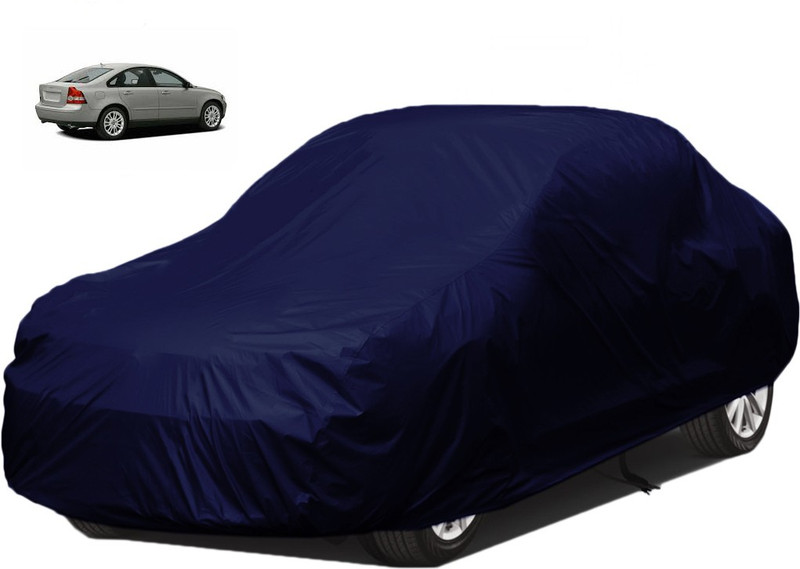 dzirejunction Car Cover For Volvo S40 (Without Mirror Pockets)(Blue)