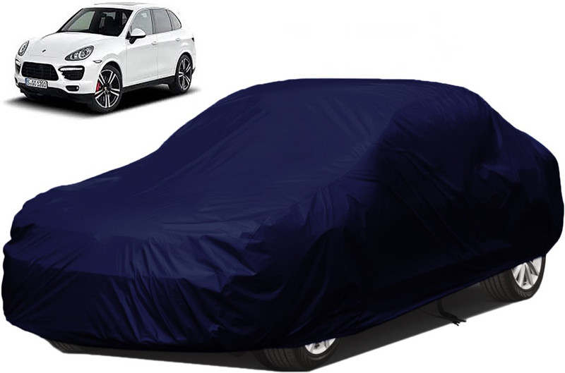 dzirejunction Car Cover For Porsche Cayenne (Without Mirror Pockets)(Blue)