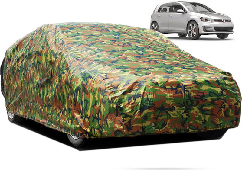 dzirejunction Car Cover For Volkswagen GTI (Without Mirror Pockets)(Multicolor)