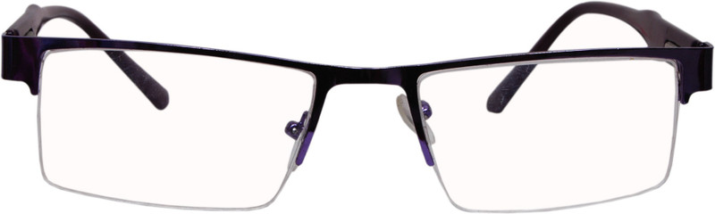 Eye Glass Half Rim Clubmaster, Round, Square, Wayfarer Frame(48 mm)