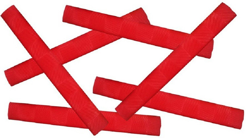 skyward Cricket Bat Handle Grip (Pack Of 6) Chevron(Red, Pack of 6)