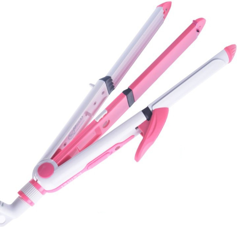 kemei 3 in 1 hair straightener reviews