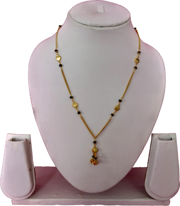 sungold designer and stylish alloy mangalsutra Copper, Alloy Mangalsutra