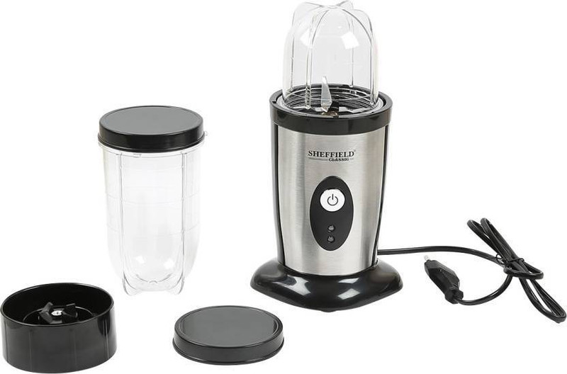 Sheffield Classic SH1052 Smart Food Processor 350 W Mixer Grinder(Silver, 3 Jars)