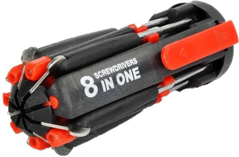 deals destination 8 In 1 Screwdriver Craftsman Repair Hardware Tools Set Kit With LED Light Portable Multifunction Household Combination Screwdriver Set(Pack of 1)