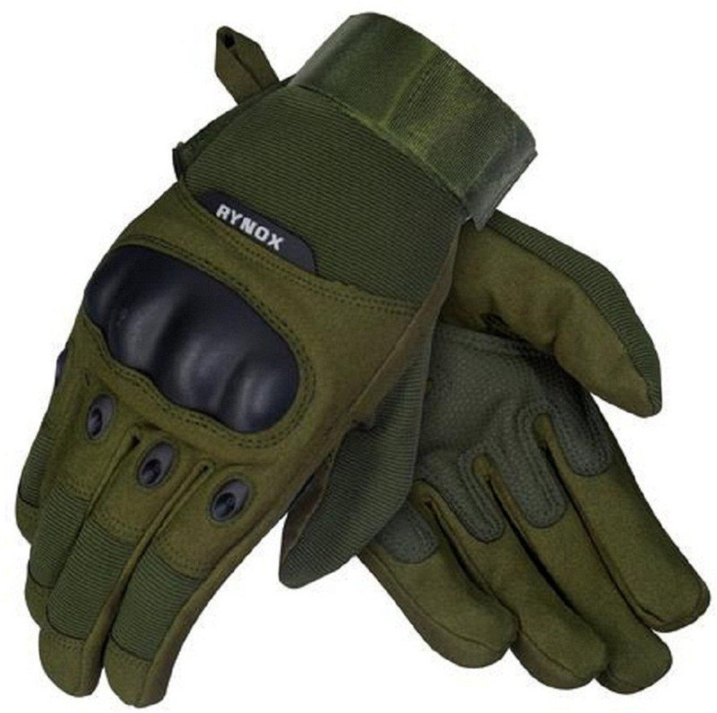 rynox gears Recon Gloves (Green) Driving Gloves(Battle Green, Black)