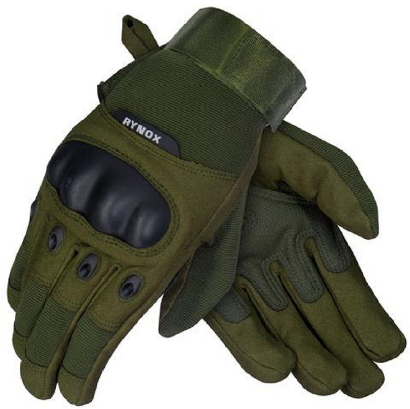 rynox gears Recon Gloves (Green) Driving Gloves(Battle Green)