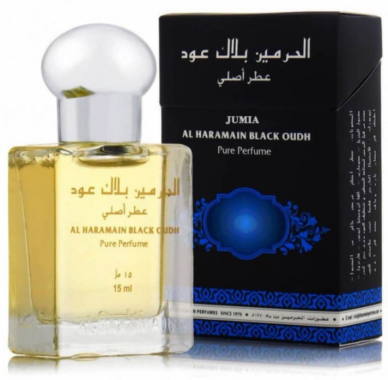 haramain Black Oudh Fragrance 15ml Roll on Perfume Oil Floral Attar(Floral)