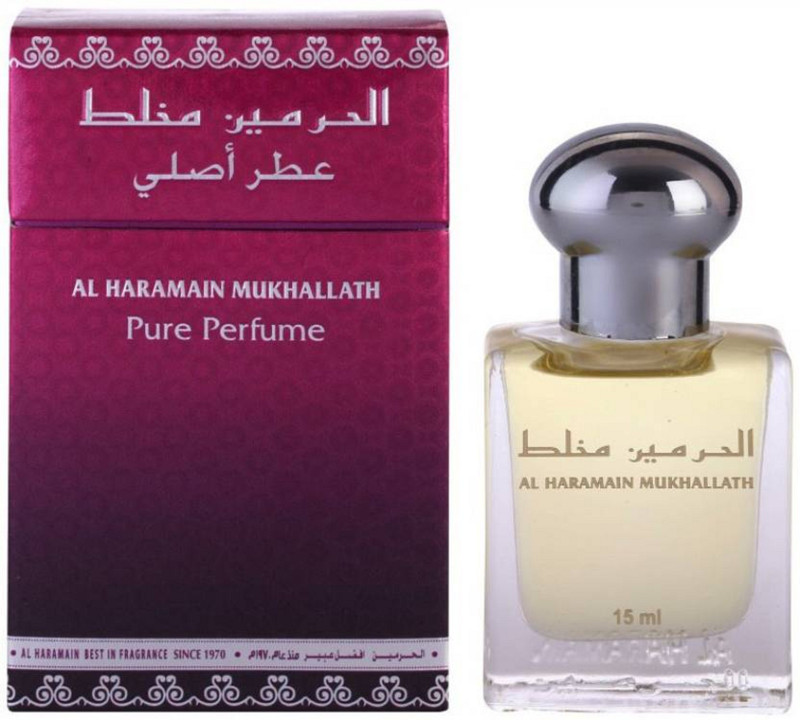haramain Pure Original Mukhallath Perfume Oil (Attar) - 15 ml Floral Attar(Floral)