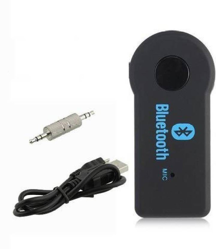 technuv v3.0 Car Bluetooth Device with 3.5mm Connector(Black, White)