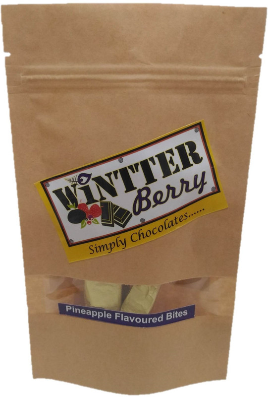 wintter berry 2 in 1 combo pack of pineapple flavored milk chocolate Bars(2 x 5.5 Units)