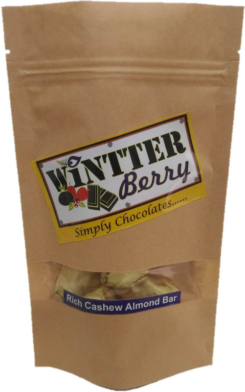 wintter berry 2 in 1 combo pack of cashew almond milk chocolate Bars(2 x 1.5 Units)
