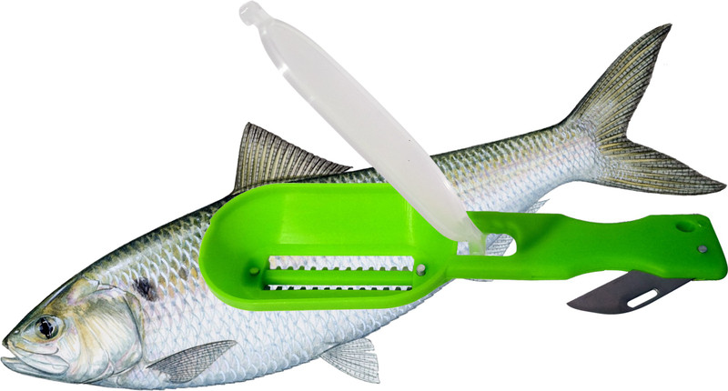 sun surya Cleaning Fish Skin Scraper with lid Fish Scaler(Pack of 1)