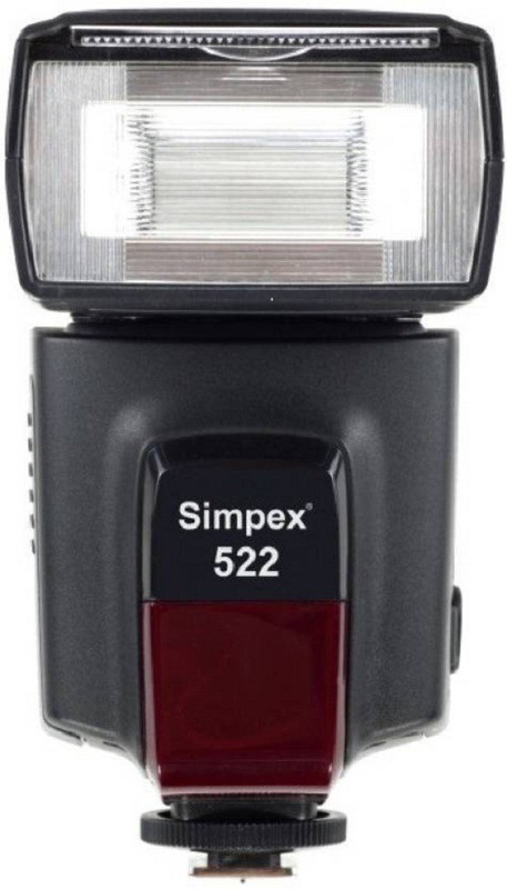Simpex 522 Manual Shoe Mount Flash for DSLR Cameras (Black) Flash Flash(Black)