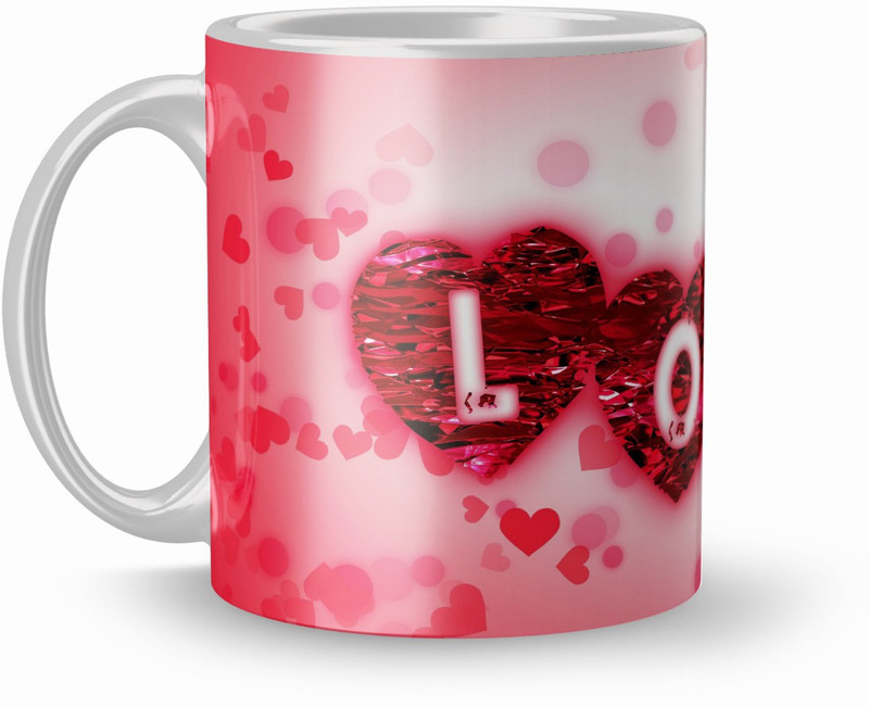 dreamcart valentine's day Special 320 Ml Gift For BF/GF mug 1298 Ceramic Mug(320 ml)