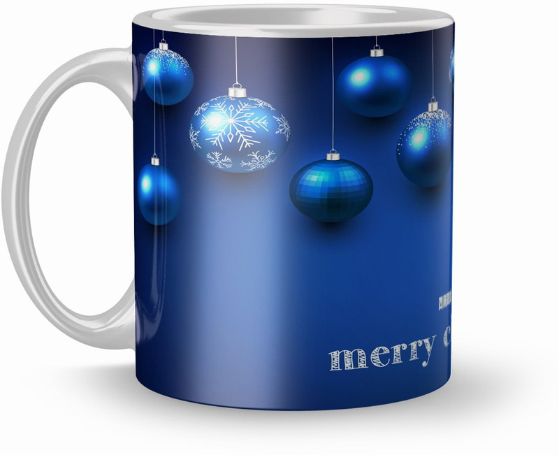 dreamcart Merry Christmas 320Ml Gift For Best Friend/Teacher/ Mom/ Dad Ceramic Mug(320 ml)
