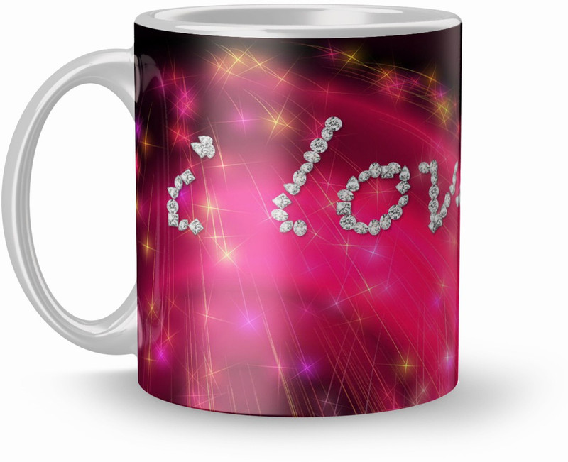 dreamcart valentine's day Special 320 Ml Gift For BF 1283 Ceramic Mug(320 ml)