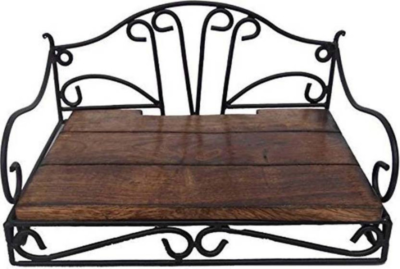 khan handicrsfts Wooden Antique SET UP BOX WALL SHELF Wooden Wall Shelf(Number of Shelves - 1, Brown)