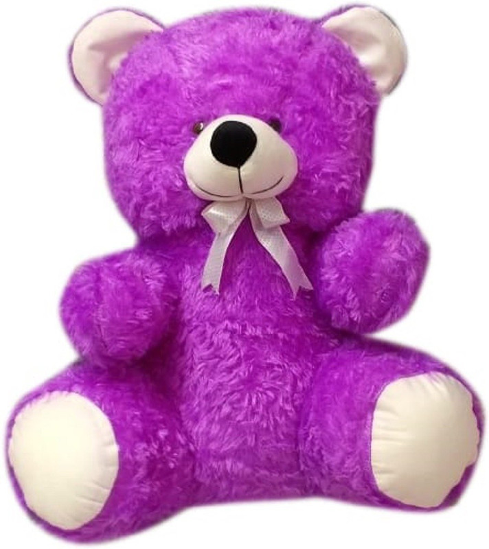 vervain Soft hugable Purple Teddy bear - 2 ft  - 60 cm(Purple)