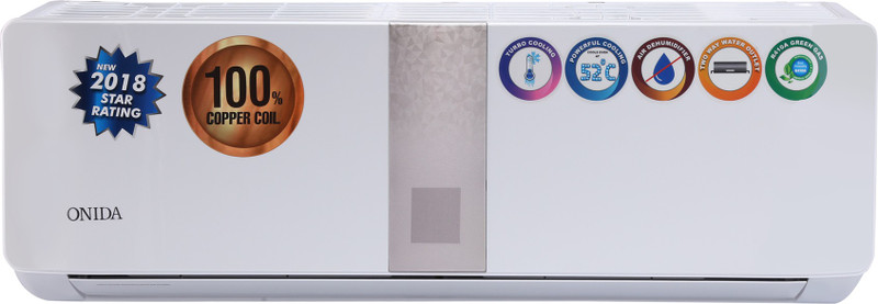 Onida 1 Ton 3 Star Split AC - White(SA123MVL, Copper Condenser)