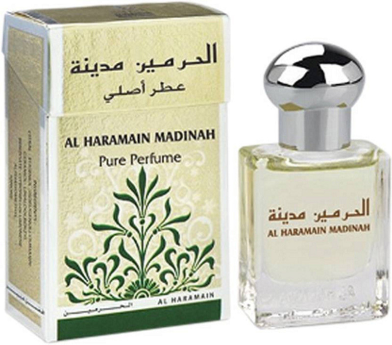 haramain Pure Original Madina Perfume Oil (Attar) - 15 ml Floral Attar(Floral)