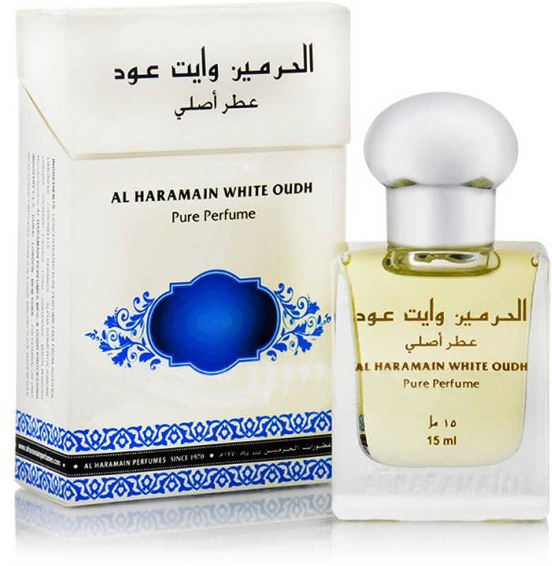 Al Haramain White Oudh Fragrance 15ml Roll on Perfume Oil (Attar) Floral Attar(Floral) Al Haramain White Oudh Fragrance 15ml Roll on Perfume Oil (Attar) Floral Attar(Floral)