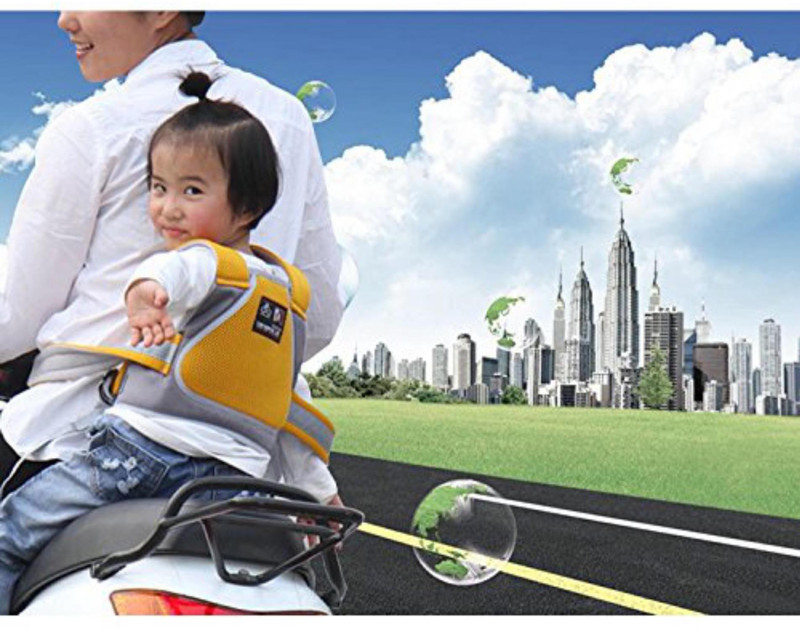 Urban Kings Yellow Grey Safety Belt For Baby Carrier(Yellow, Hip Carry)
