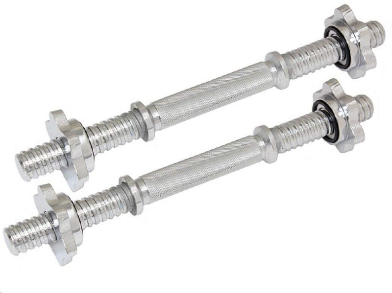APPS SPORTS Grip Steel Dumbells rods Grip and Locks Fixed Weight Dumbbell(0.5 kg)