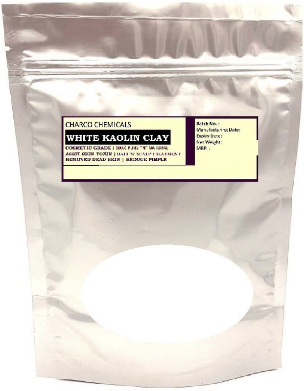 charco chemicals White Kaolin Clay Powder,Cosmetic Grade, | Skin Repair Mask.(100 g)