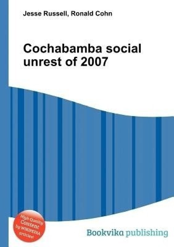 Cochabamba Social Unrest of 2007(English, Paperback, unknown)