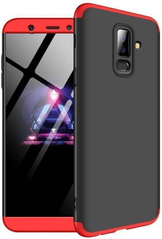 mandaaraa Back Cover for SAMSUNG GALAXY J8 (2018)(Red,Black)