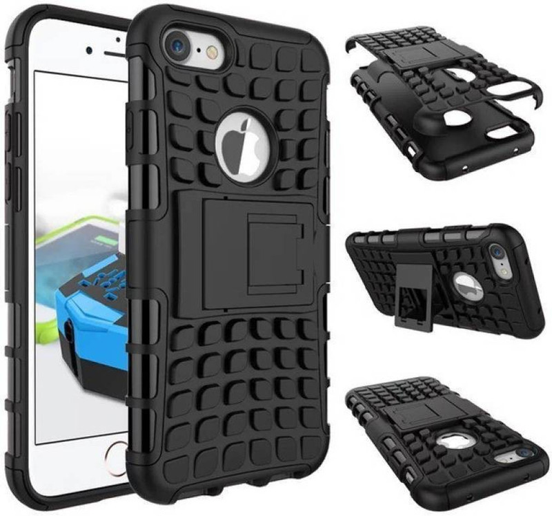 mandaaraa Back Cover for Apple iPhone 7(Black)