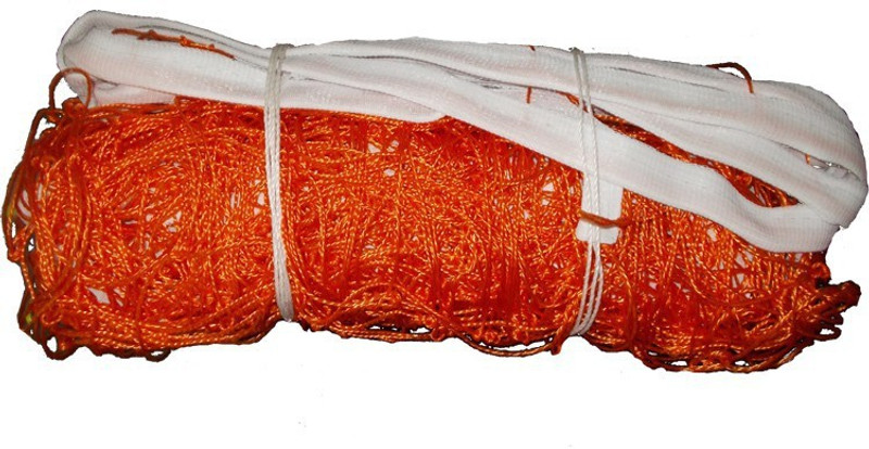 Netco Power Volleyball Orange nylon Net Volleyball Net(Orange)