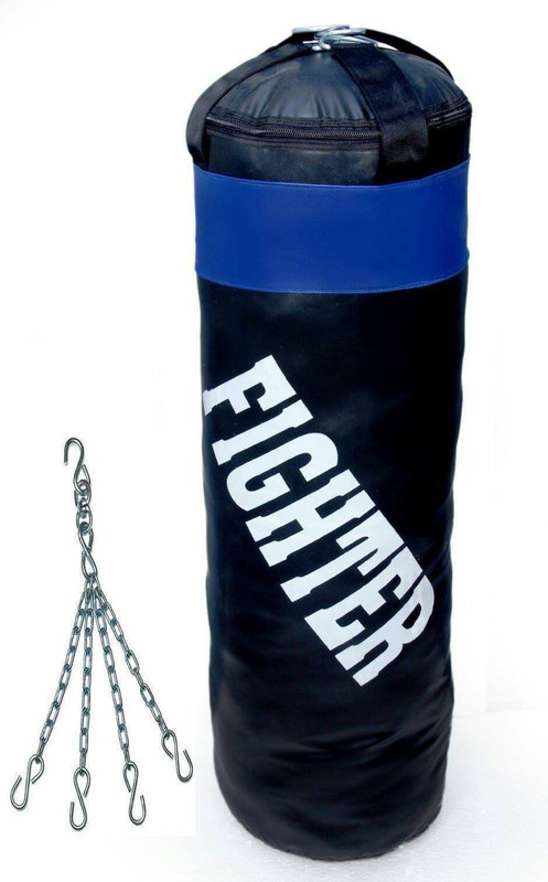Fighter SUPER HEAVY PUNCHING BAG WITH CHAIN Banana Bag(HEAVY, 36 kg)