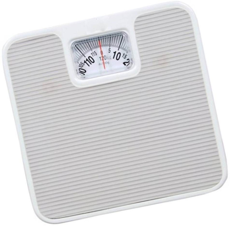 Zelenor Analog 9811 Weight Machine Manual Mechanical Analog(White) Weighing Scale(White)