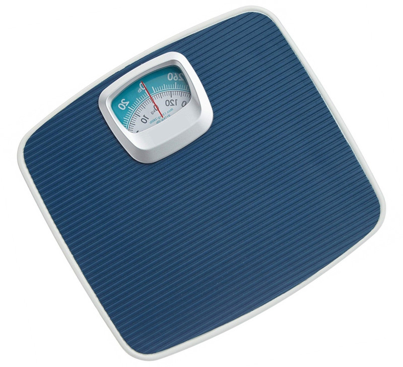 Rorian Analog Weight Machine For Human Body, Capacity 130Kg Mechanical Manual Analog Weighing Scale(Blue)