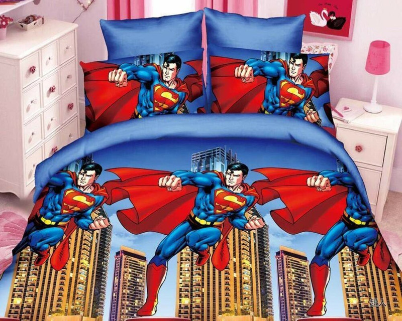 nimbus collections 230 TC Cotton Double Cartoon Bedsheet(Pack of 3, Blue)
