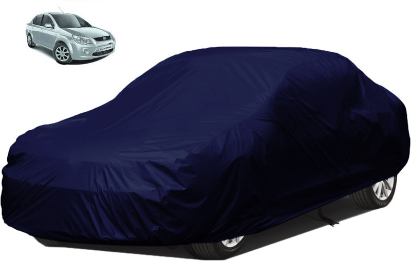 dzirejunction Car Cover For Ford Classic (Without Mirror Pockets)(Blue)